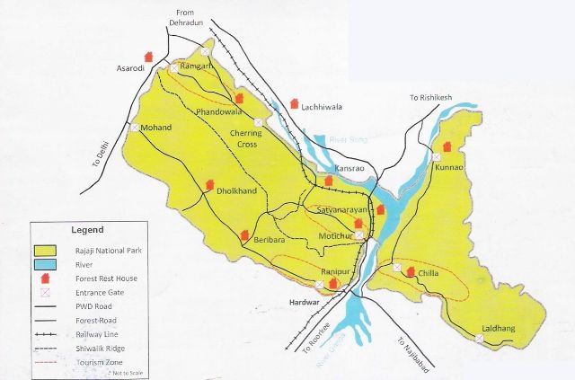 Haridwar to Rajaji National Park Distance 2 Haridwar to Rajaji National Park Distance